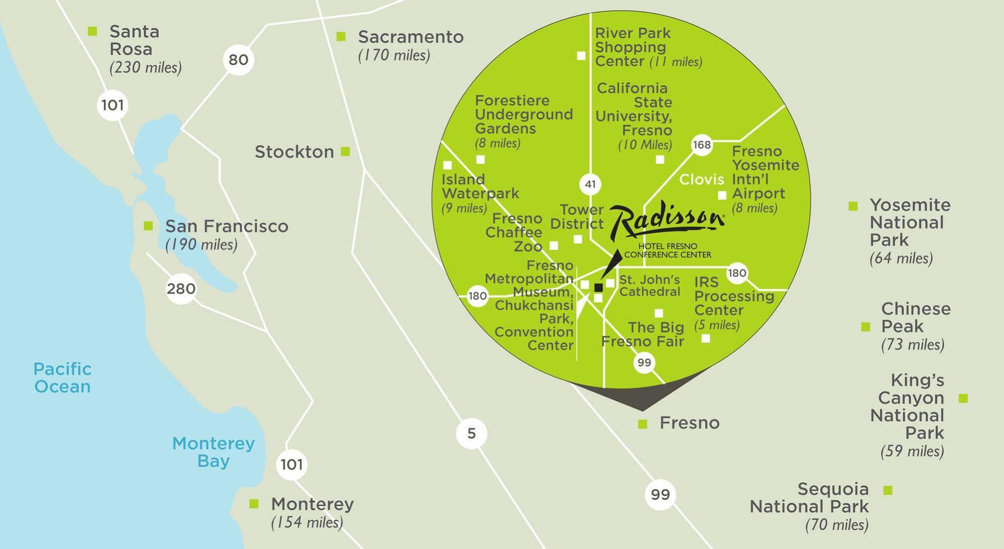 Radisson Conference Center 3* Fresno